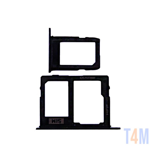 Soporte de Tarjeta SIM Dual Samsung Galaxy A6 2018/A600/A6 Plus/A605F Negro